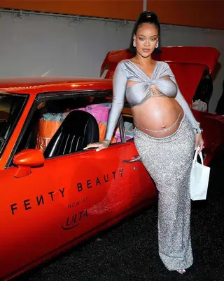 Rihanna at Ulta Beauty Fenty Launch