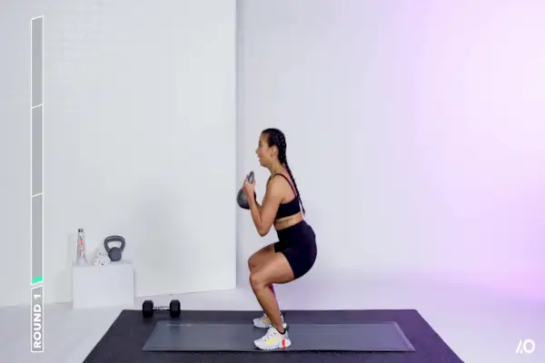 20-Minute Lower Body Kettlebell Workout Video
