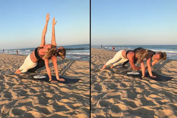 Celebrity trainers outdoor workouts