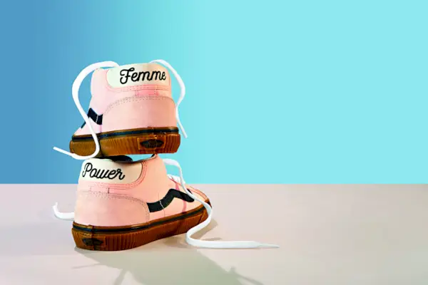 OMG These Pink Sneakers Are So Freaking Badass