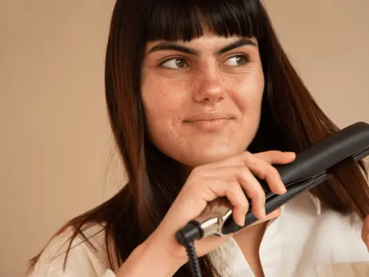 infographic outlining details about the japanese hair straightening treatment