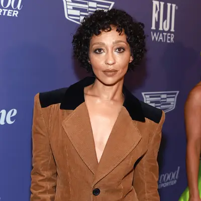 Ruth Negga with a wixie haircut