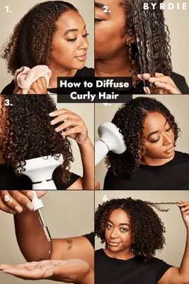 How to Use a Diffuser for Healthy, Defined Curls