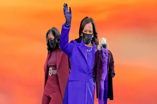 What All The Purple At The 2021 Inauguration Means