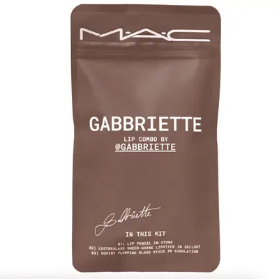 Gabbriette x MAC Lip Combo Kit.
