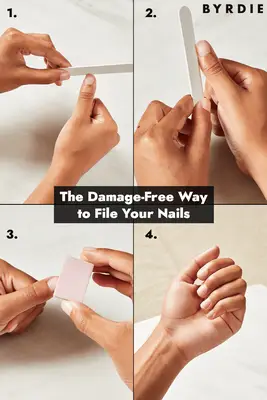 How to File Nails Safely, According to Manicurists