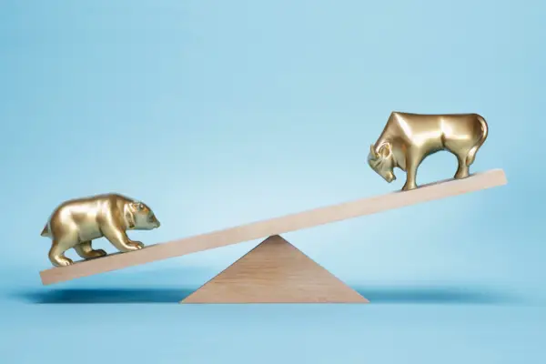 A heart-shaped ornament and a clip with several felt colored hearts. Polyamory concept