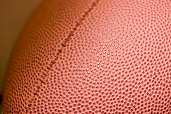 An football, close up