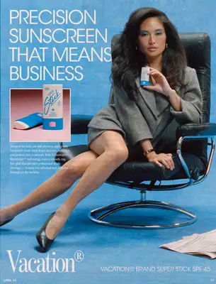 Vacation sunscreen