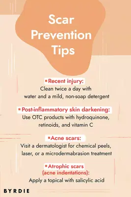 Scar Prevention Tips