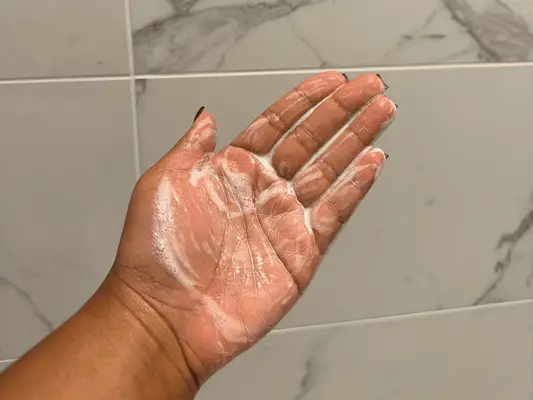 Texture of Olay Cleansing Melts