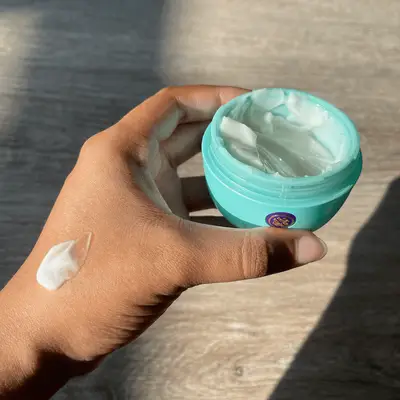 Texture shot of Tatcha The Water Cream