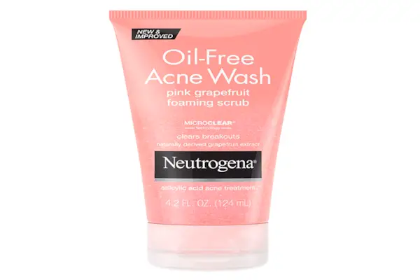 Pěnivý peeling z růžového grapefruitu bez oleje