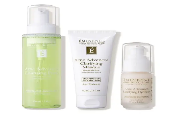 Système de traitement avancé de l'acné en 3 étapes (1 kit)