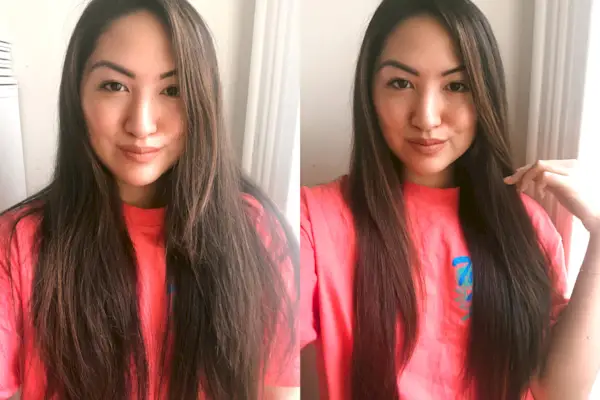 Dyson Glätteisen vorher nachher