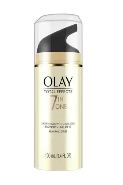 OLAY TOTAL EFFECTS HYDRATANT 7 EN 1 AVEC ÉCRAN SOLAIRE SPF 15 100 ML
