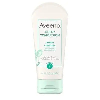 Aveeno Clear Complexion Crema Limpiadora Con Ácido Salicílico