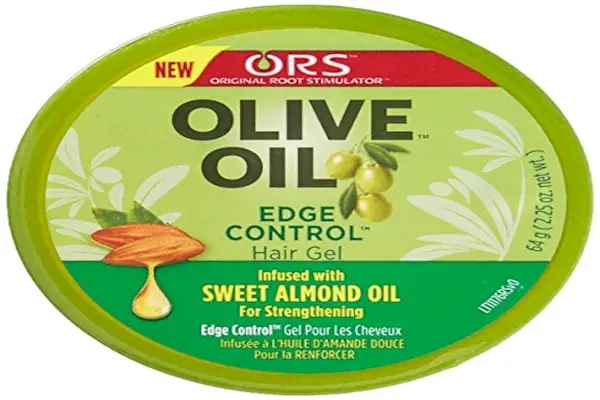 Gel per capelli con controllo dei bordi all'olio d'oliva