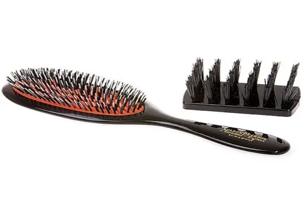 Escova de cabelo prática de cerdas e nylon (1 peça)