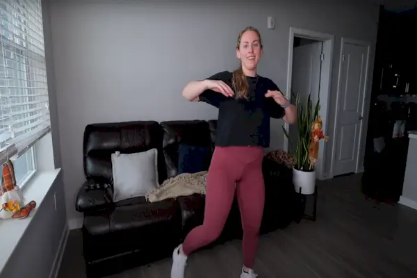 treino de caminhada indoor