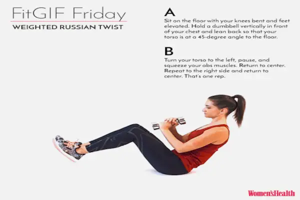 Diese Bewegung wird Ihre schrägen Bauchmuskeln in Brand setzen