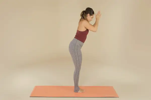 Hombro, Aptitud física, De pie, Brazo, Pierna, Articulación, Pierna humana, Rodilla, Equilibrio, Estera de yoga,