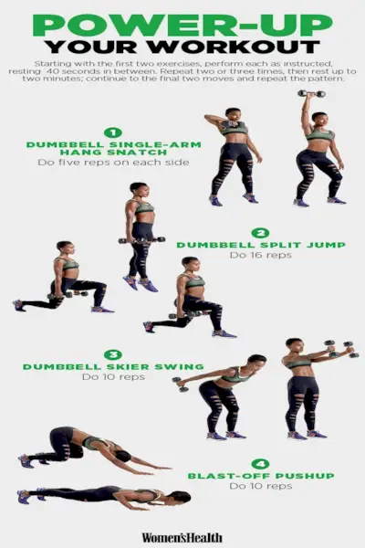 Kraft gennem denne træning for dobbelt styrkelse på den halve tid