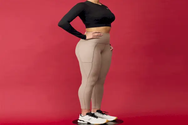 Spacedye Out Of Pocket Midi-legging med høy midje