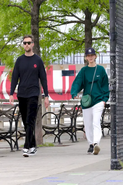 Jennifer Lawrence and Cooke Maroney on May 24, 2021