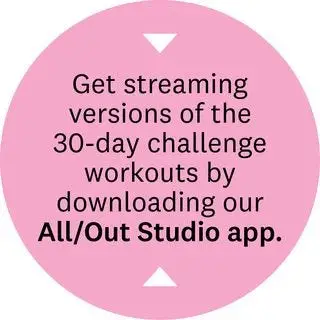 insigne du studio de fitness All Out