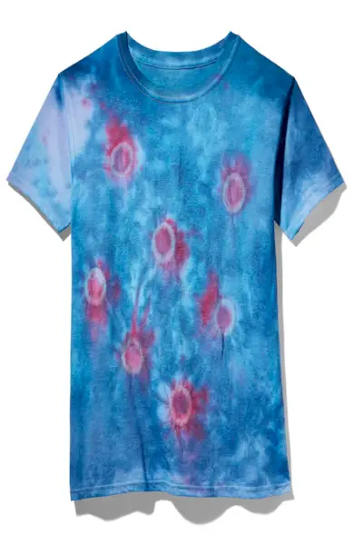 bullseye tie dye tshirt jak na to