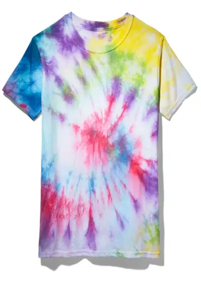 spiral tie dye tshirt how to