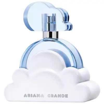 Ariana Grande Cloud on white background