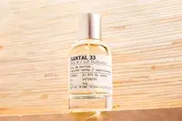 A bottle of Le Labo Santal 33 Eau de Parfum