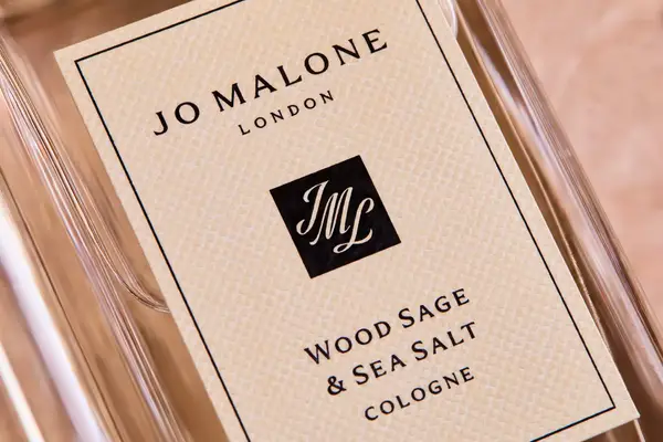 The label on Jo Malone Wood Sage and Sea Salt