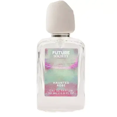 White bottle with colorful label