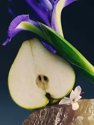 pear and iris
