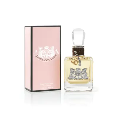 Juicy Couture perfume bottle and box