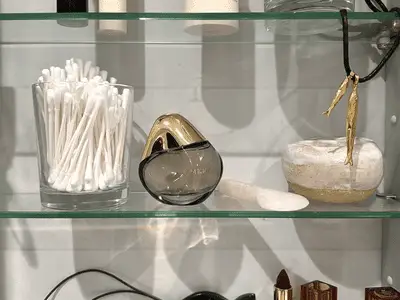 fragrance in a medicine cabinet