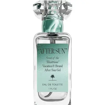 Vacation After Sun on white background