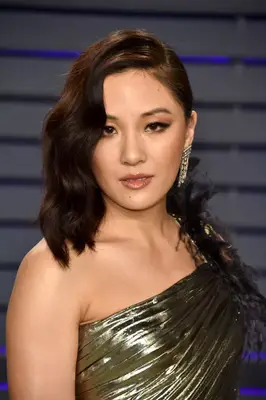 Constance Wu with an inverted lob hairstyle
