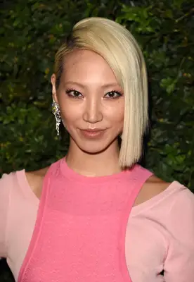 Soo Joo Park asymmetrical platinum bob