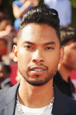 Miguel with full tapered pompadour