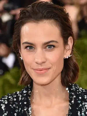 alexa chung hair: Alexa Chung at Costume Institute Gala