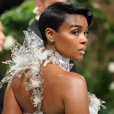 NEW YORK, NEW YORK - MAY 06: Janelle MonÃ¡e attends The 2024 Met Gala Celebrating 