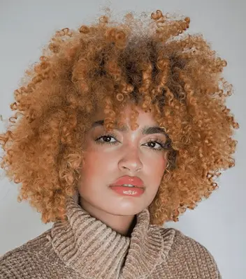 Camila Cabello with mocha caramel hair