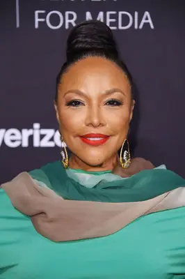 Lynn Whitfield with a chic topknot