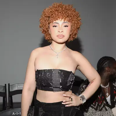 Damsel Elysium with braided strawberry blonde hair