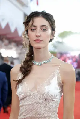 Cecilia Bertozzi wearing a messy side braid at the 2023 Venice Film Festival