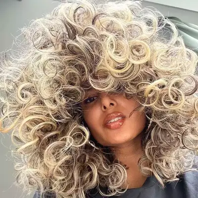 Blonde Hair with Lowlights Medium